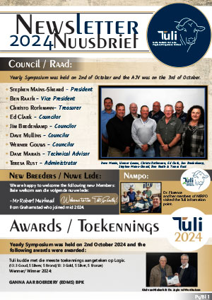 Tuli Cattle 2024 Newsletter