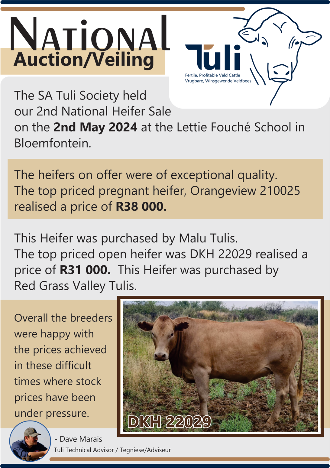 Second National Pregnant and Open Heifer Sale 2024